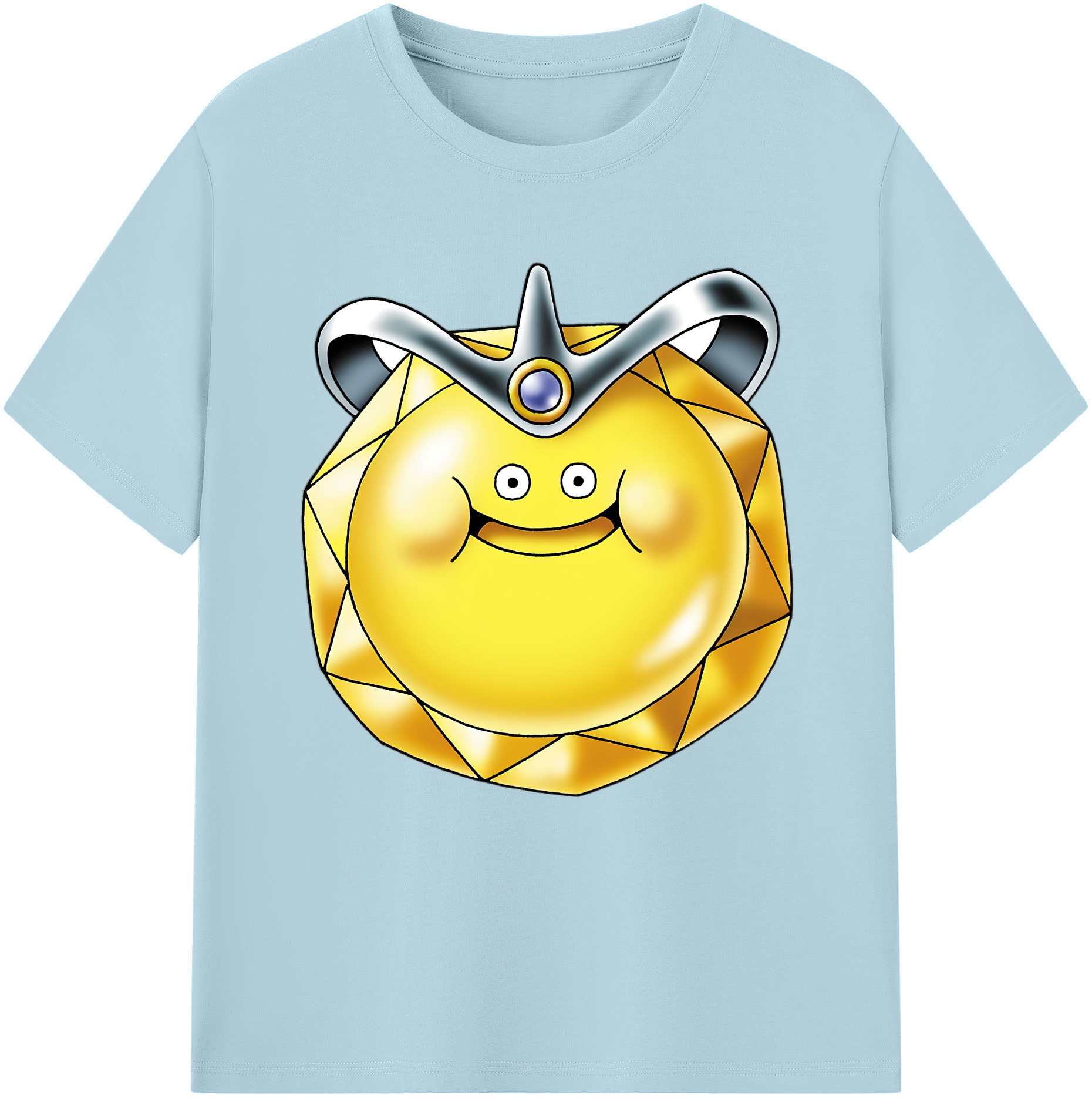 （画像用） ドラゴンクエスト Doragon Kuesuto Dragon Quest 綿100％半袖Tシャツ（フロントプリント）